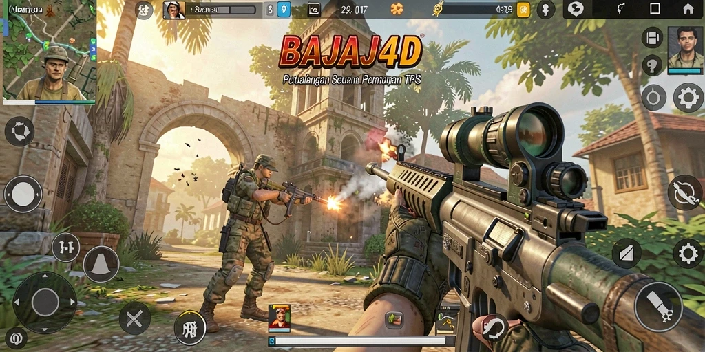 Tampilan seru dalam gameplay TPS BAJAJ4D yang mendebarkan.