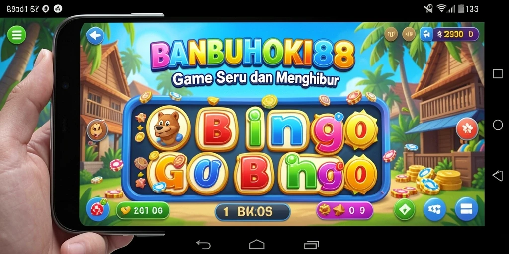 Tampilan gameplay seru dari BANBUHOKI88 saat bermain Bingo.
