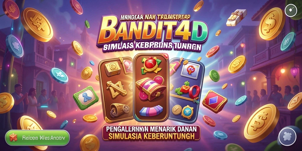 Tampilan gameplay menarik dari BANDIT4D yang menggoda.