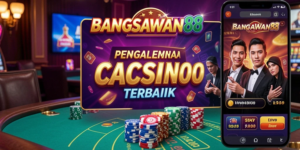 Tampilan gameplay Live Casino yang mendebarkan di BANGSAWAN88.