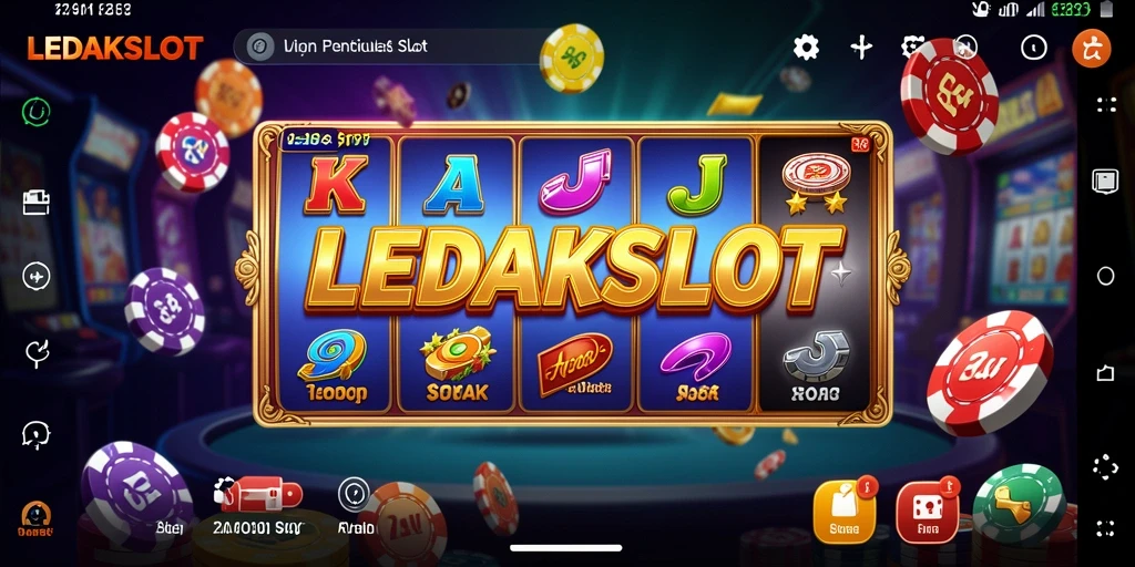 Gameplay LEDAKSLOT yang menegangkan dengan mesin slot yang beragam.