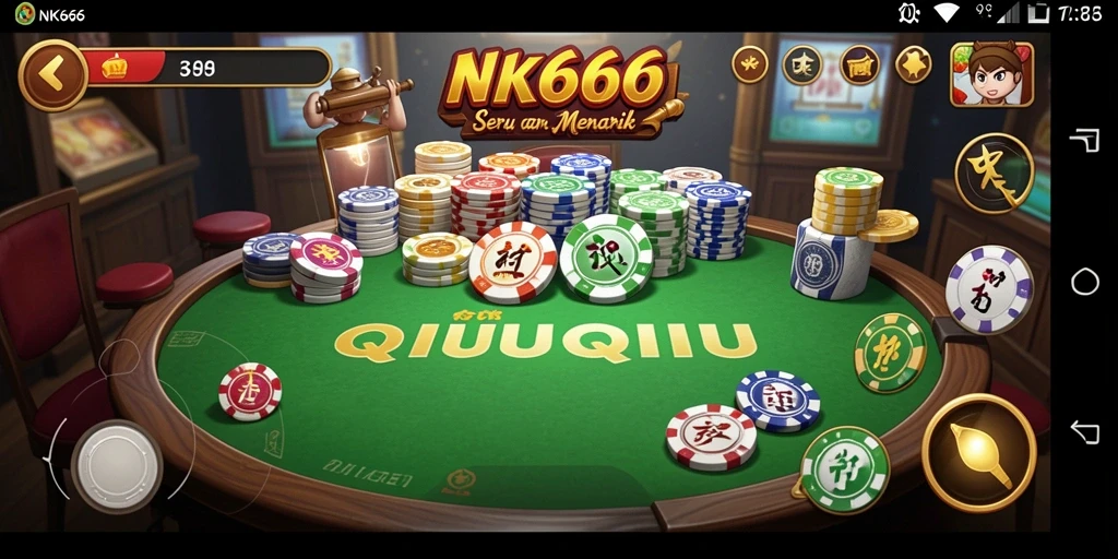 Gameplay NK666 dengan suasana kompetitif yang mendebarkan.