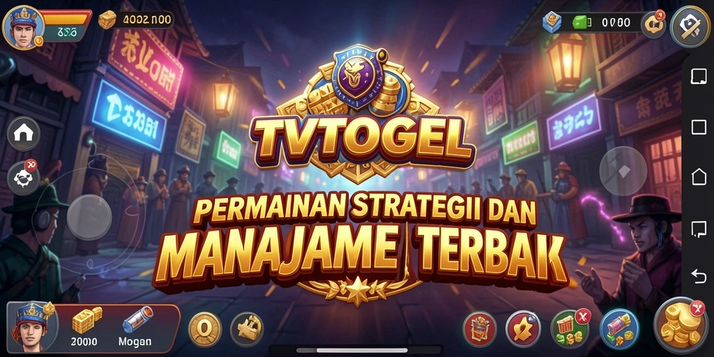Tampilan gameplay mendebarkan dari TVTOGEL dengan elemen strategi.